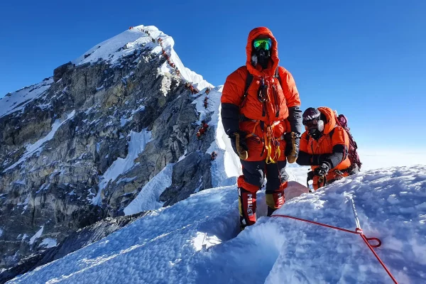arête sommitale Everest