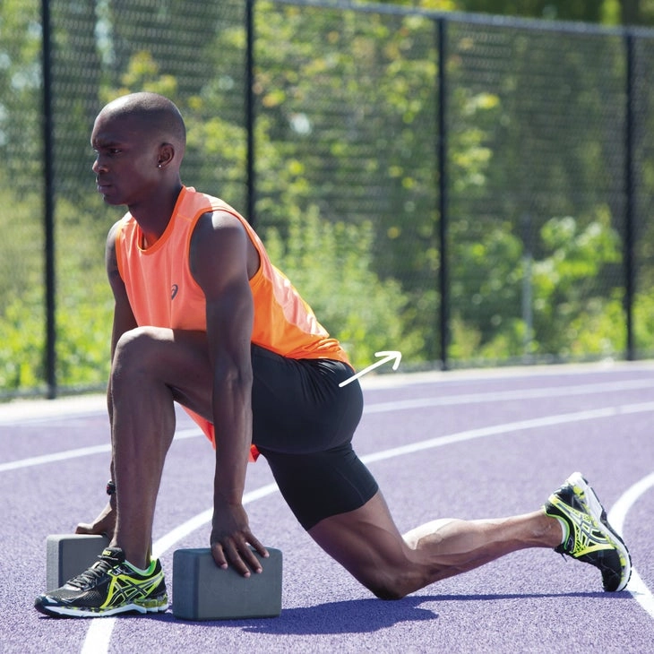 posture yoga running