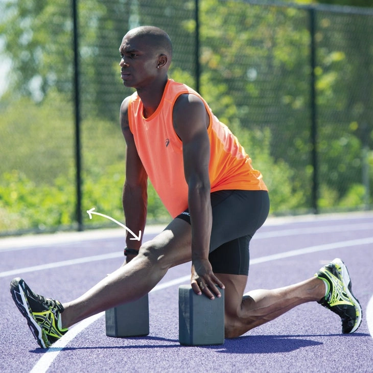 posture yoga running