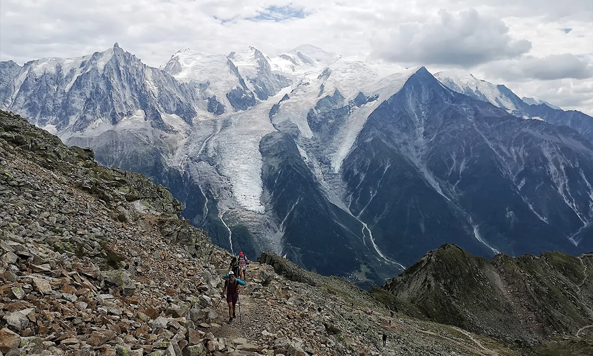 Au col du Brévent