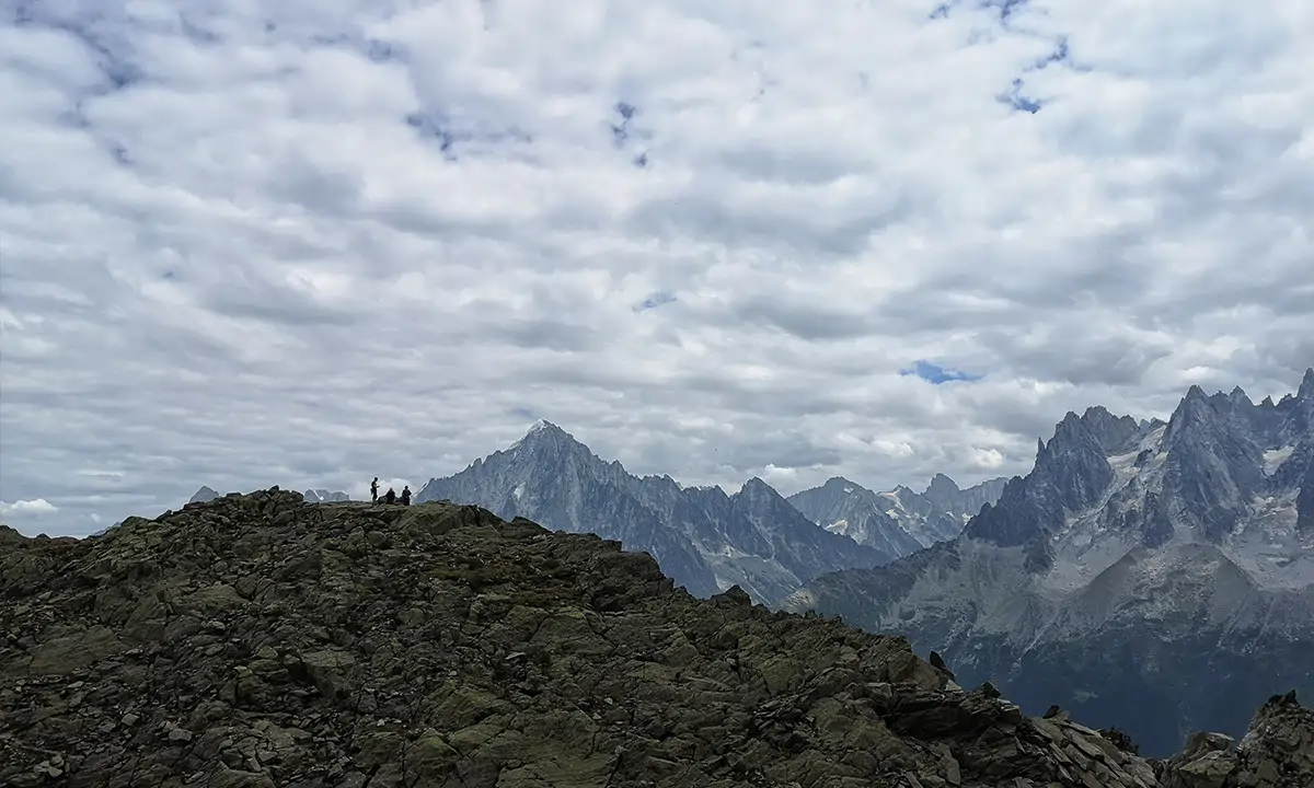 Au col du Brévent