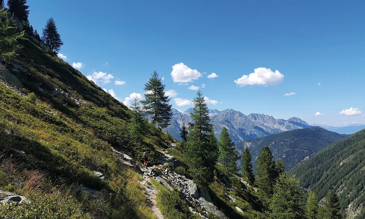 Vers le refuge du Col de Balme