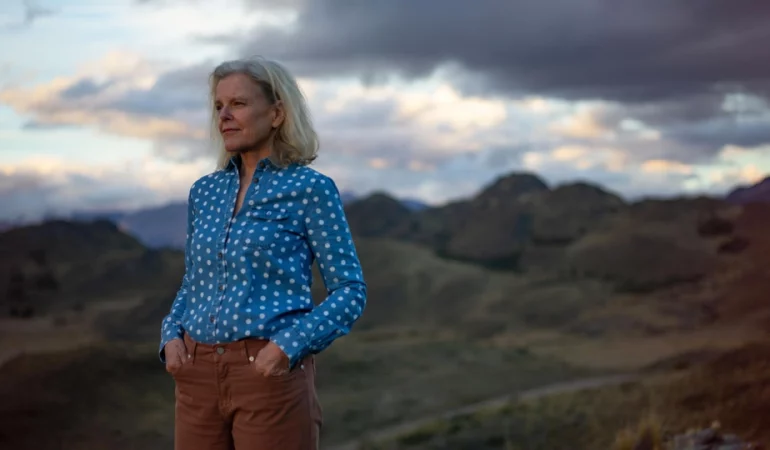 Kristine Tompkins en Patagonie, Chili.