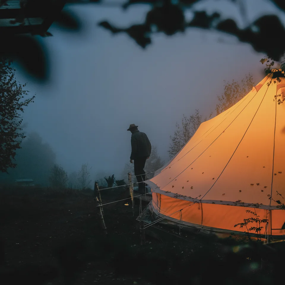 La cabane de Martijn Doolaard dans les Alpes italiennes