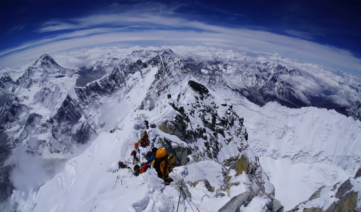 Alpinistes Everest