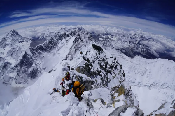 Alpinistes Everest