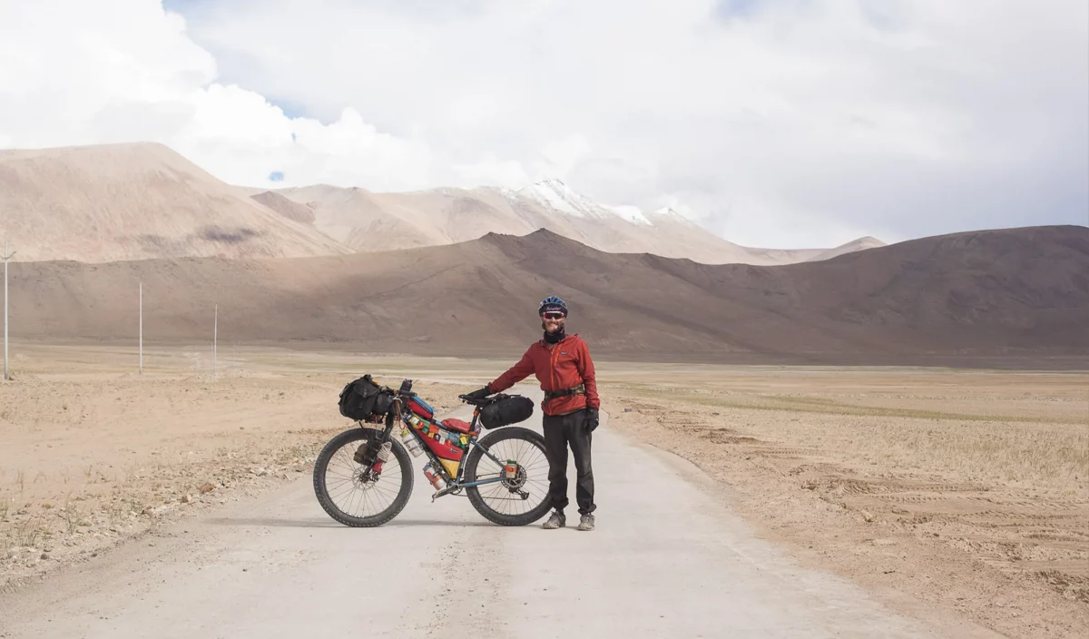 Clotaire Mandel bikepacking