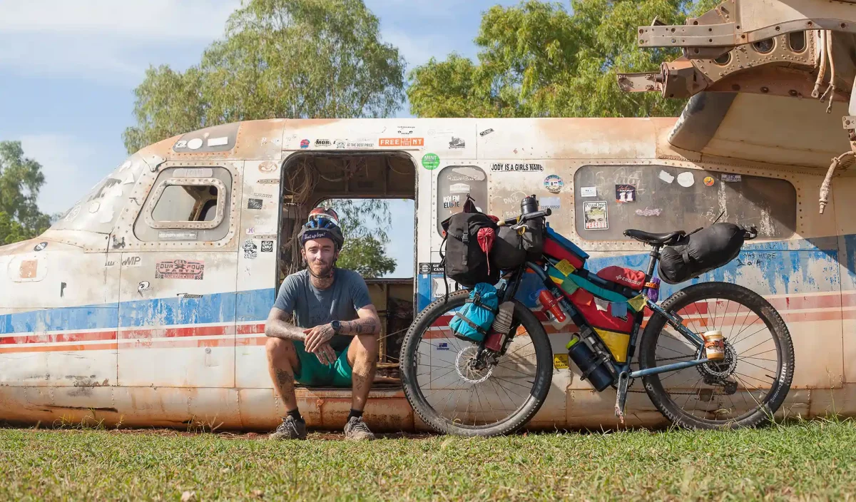Clotaire Mandel bikepacking