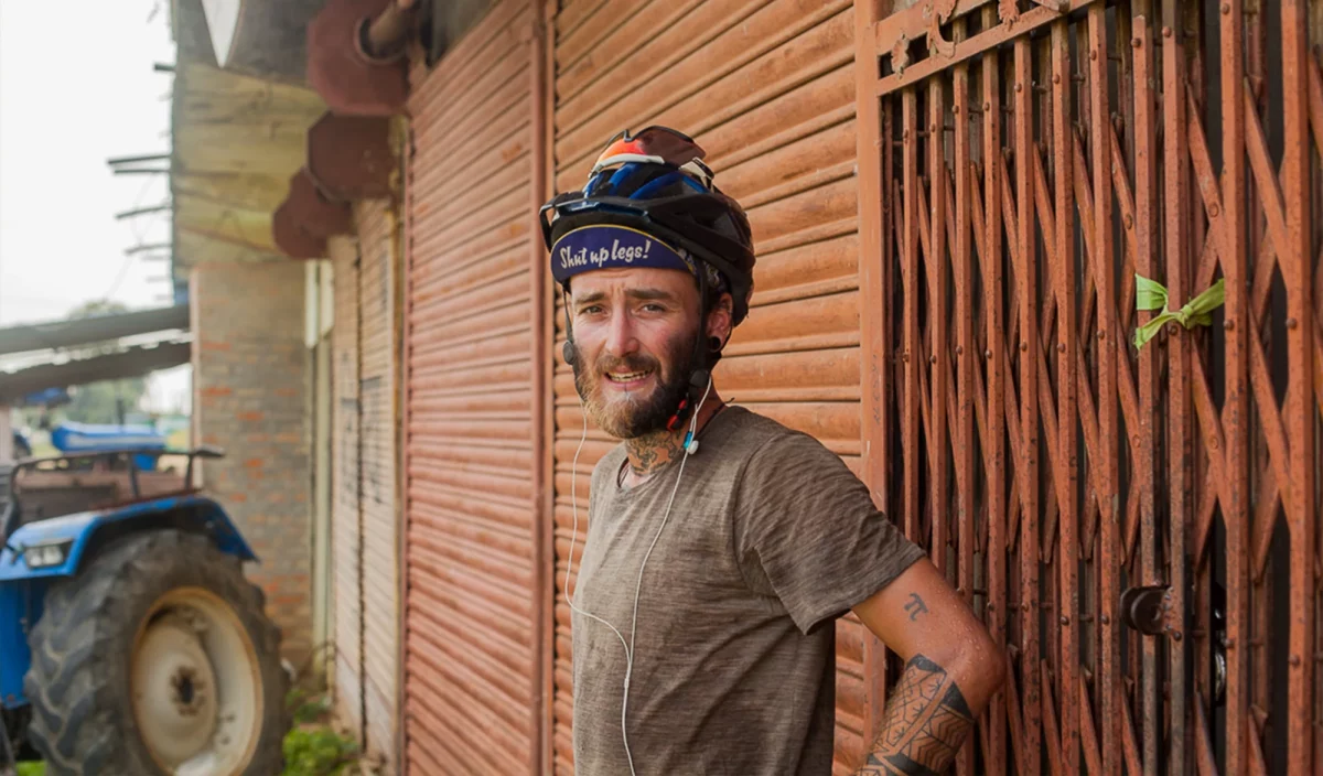 Clotaire Mandel bikepacking