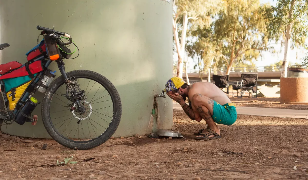 Clotaire Mandel bikepacking