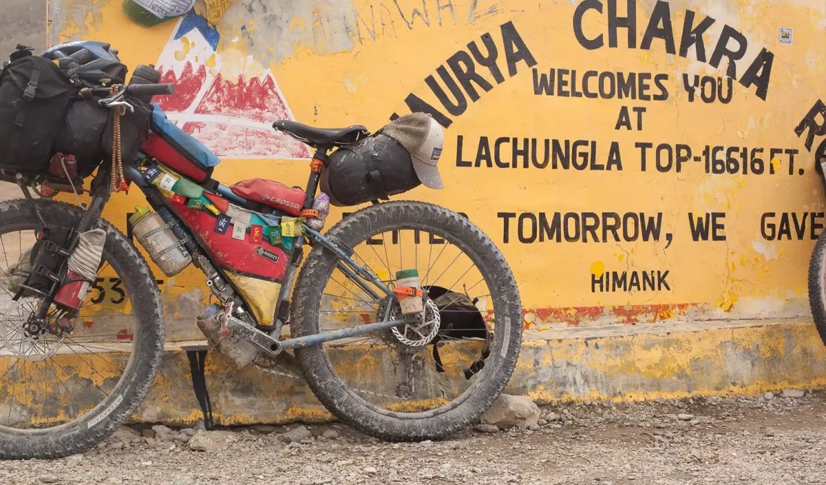 Clotaire Mandel bikepacking