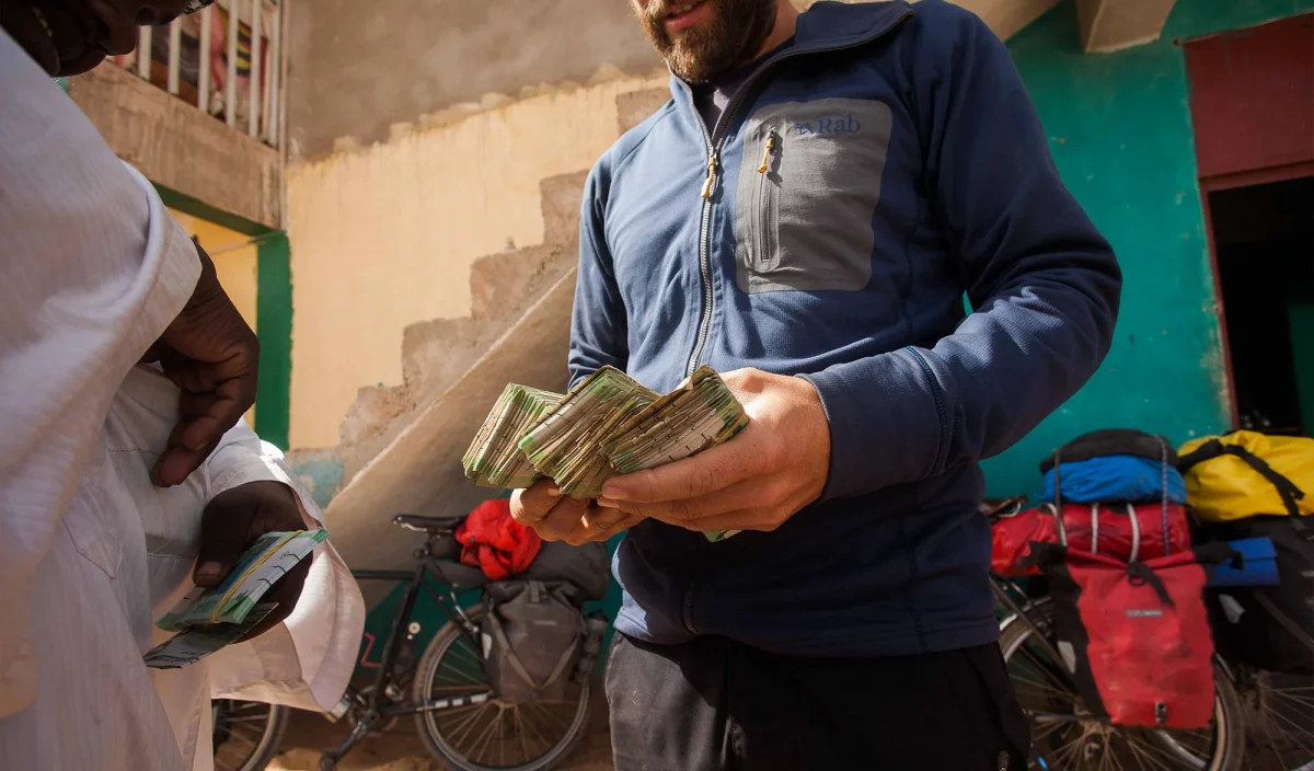 Clotaire Mandel bikepacking