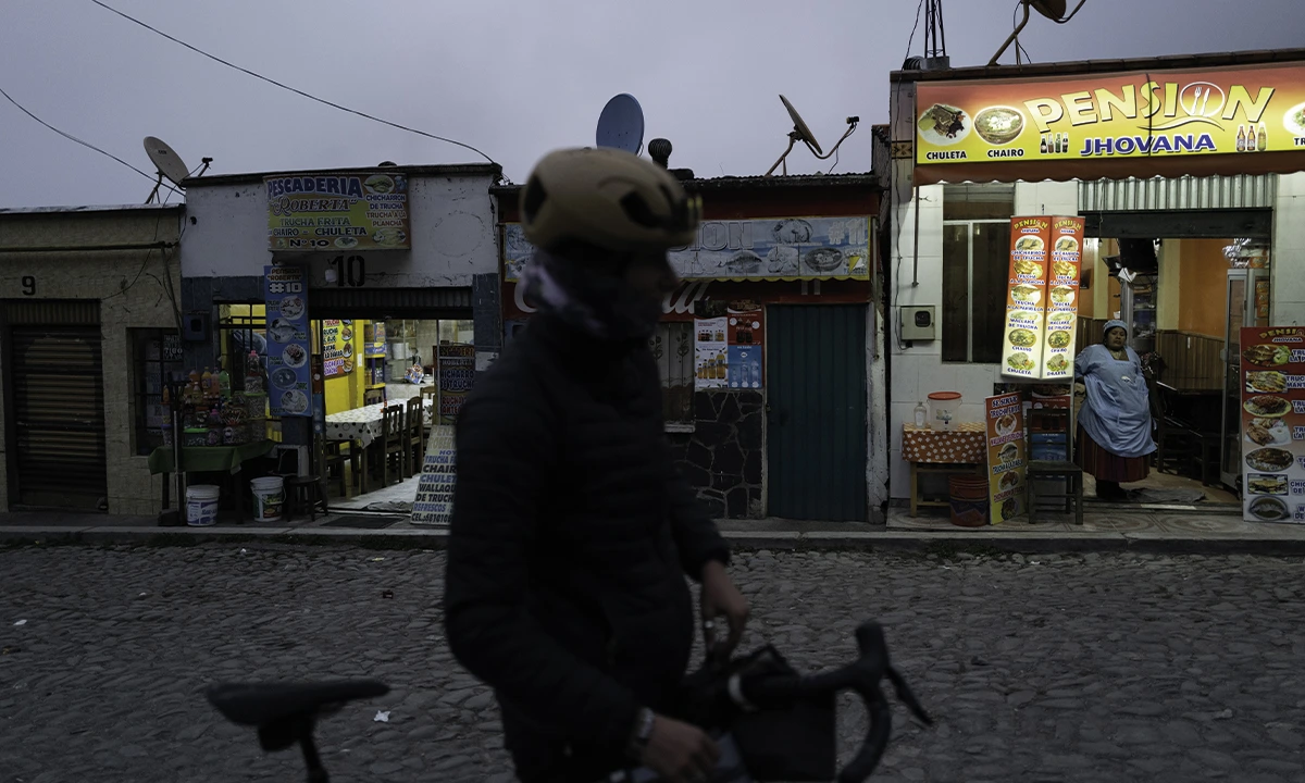 Sami Sauri Bolivie bikepacking Columbia