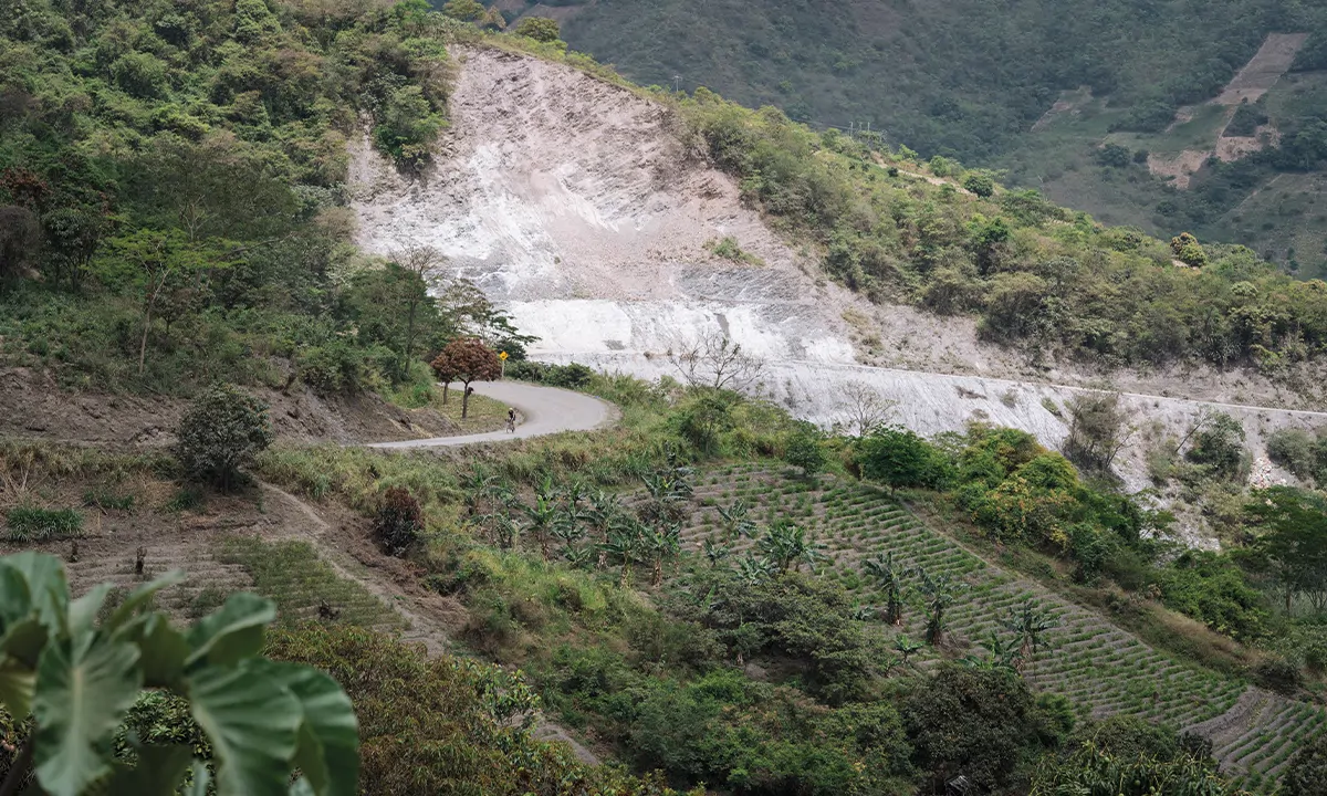 Sami Sauri Bolivie bikepacking Columbia