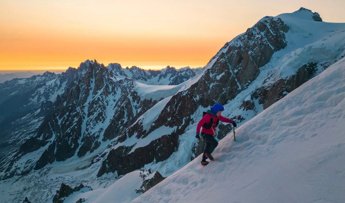 Hillary Gerardi record mont-Blanc