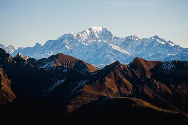 Sommets autour du mont-Blanc