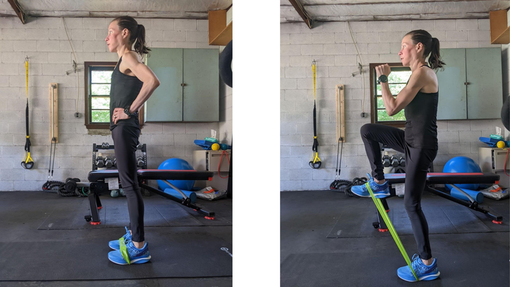 exercices pour les fléchisseurs des hanches