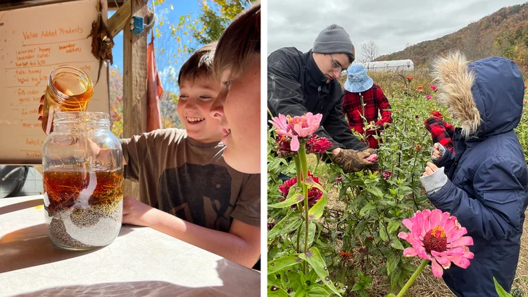 élèves Woodson Branch Nature School