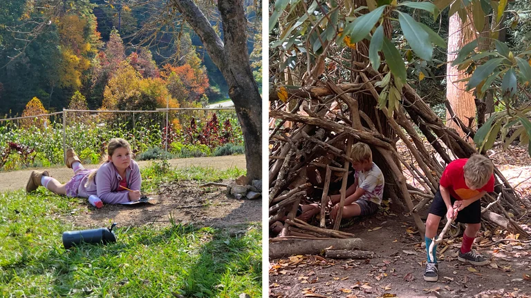 élèves Woodson Branch Nature School