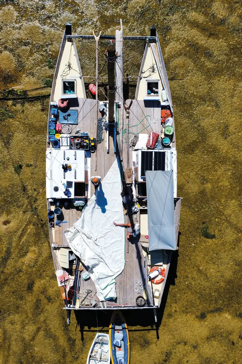 bateau Wharram project