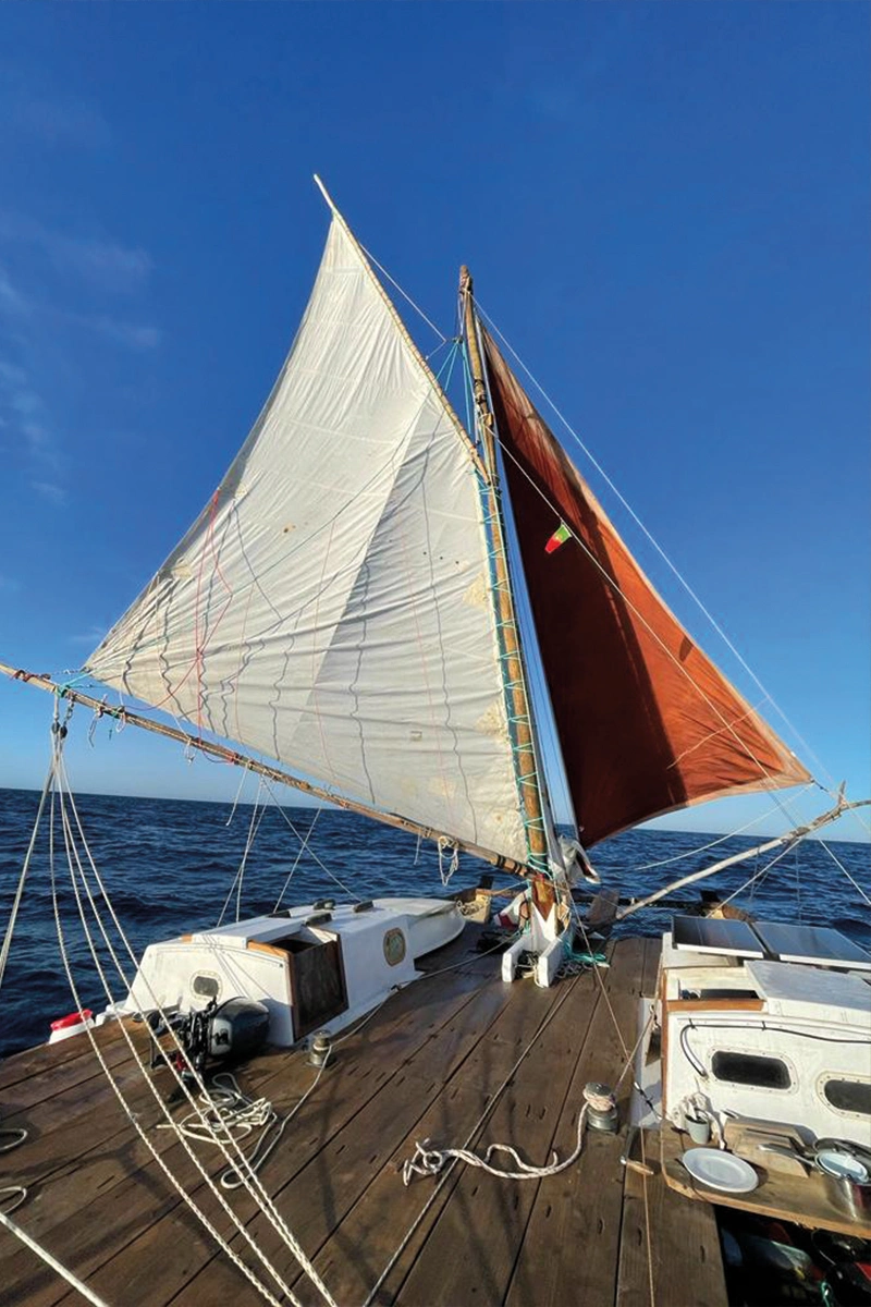 bateau Wharram project
