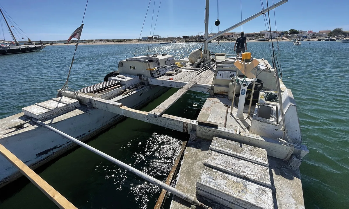 Bateau Wharram project