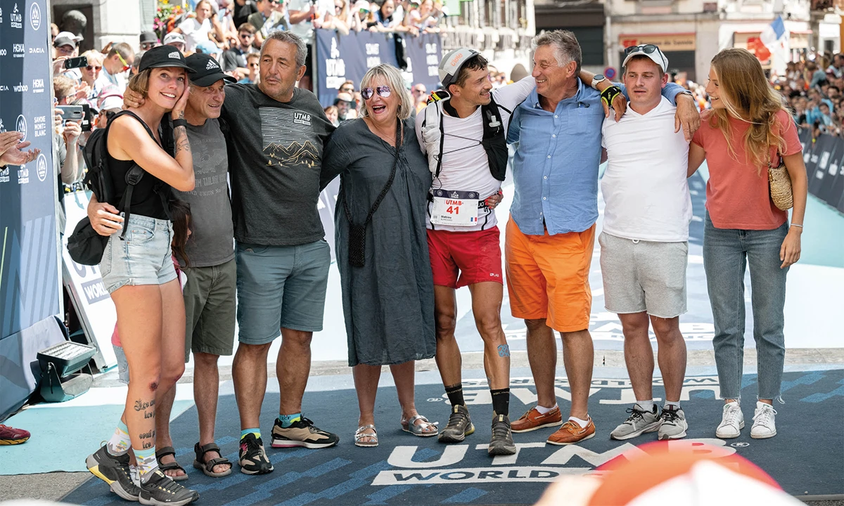 Famille Mathieu Blanchard UTMB
