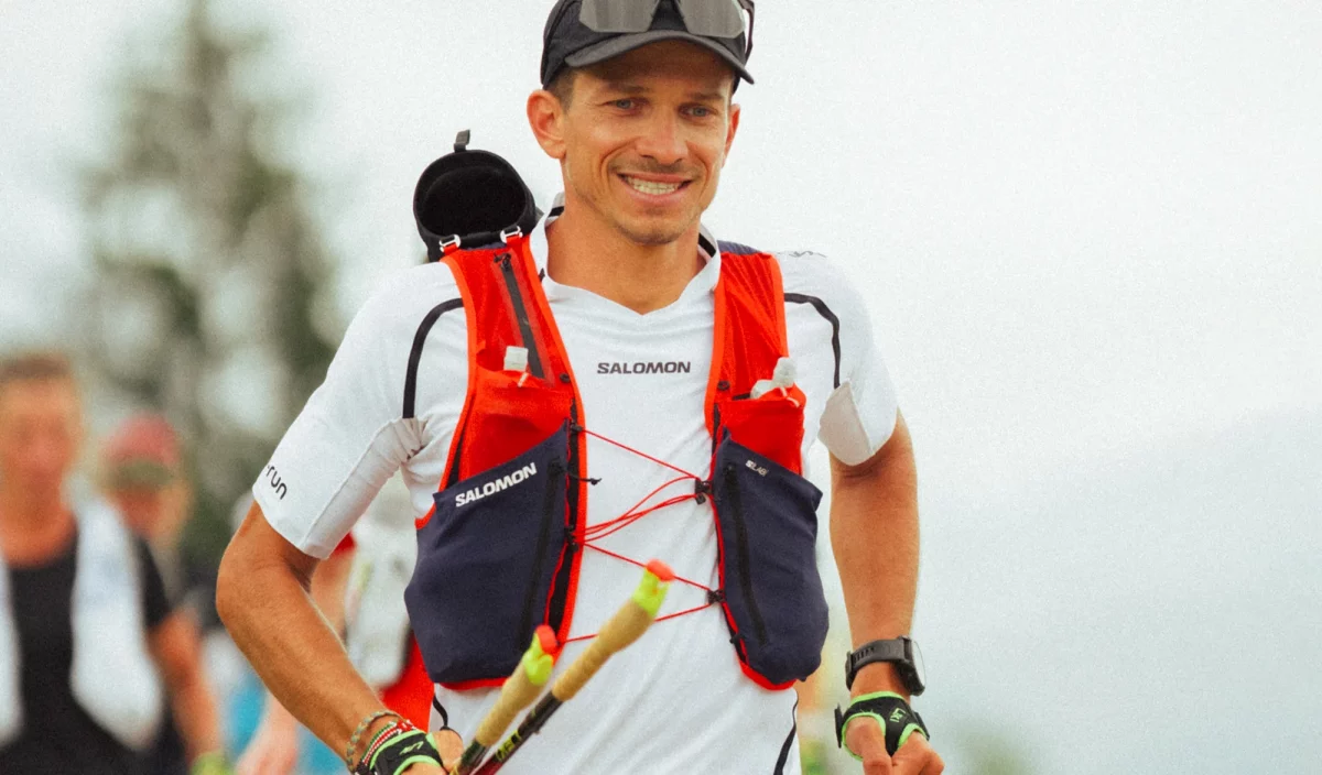 Mathieu Blanchard run autour du Mont-Blanc