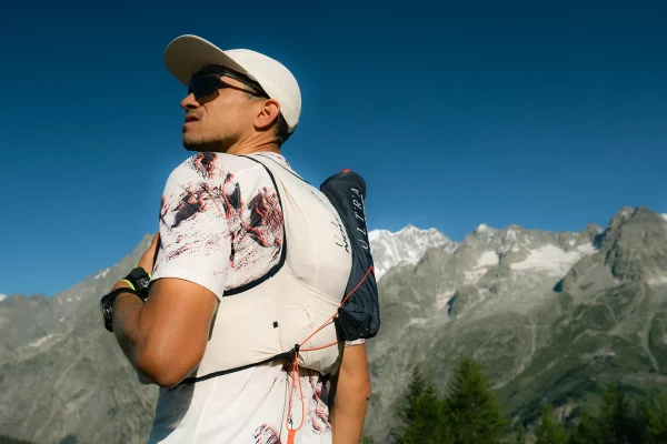 Mathieu Blanchard run autour du Mont-Blanc