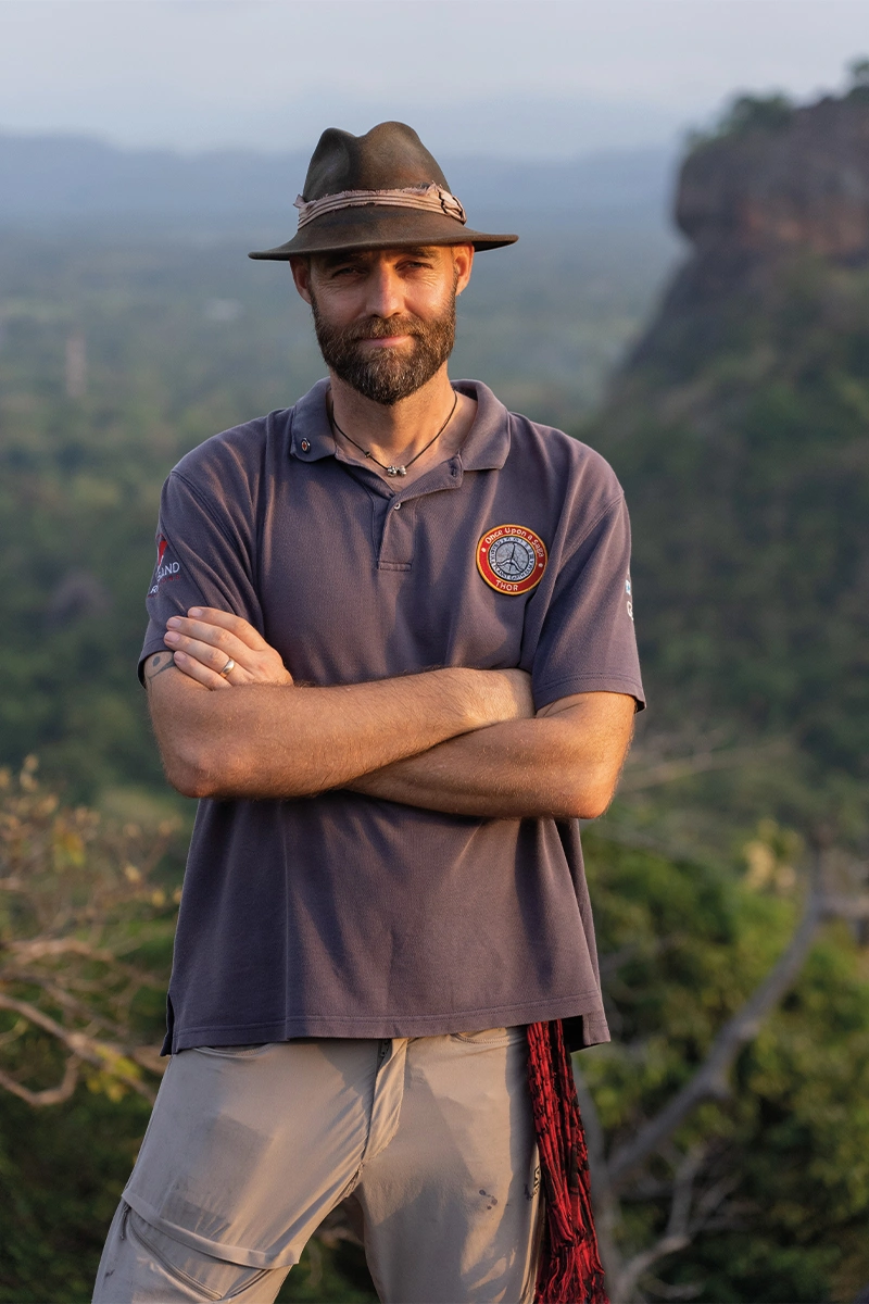 Torbjørn C. Pedersen au Sri Lanka