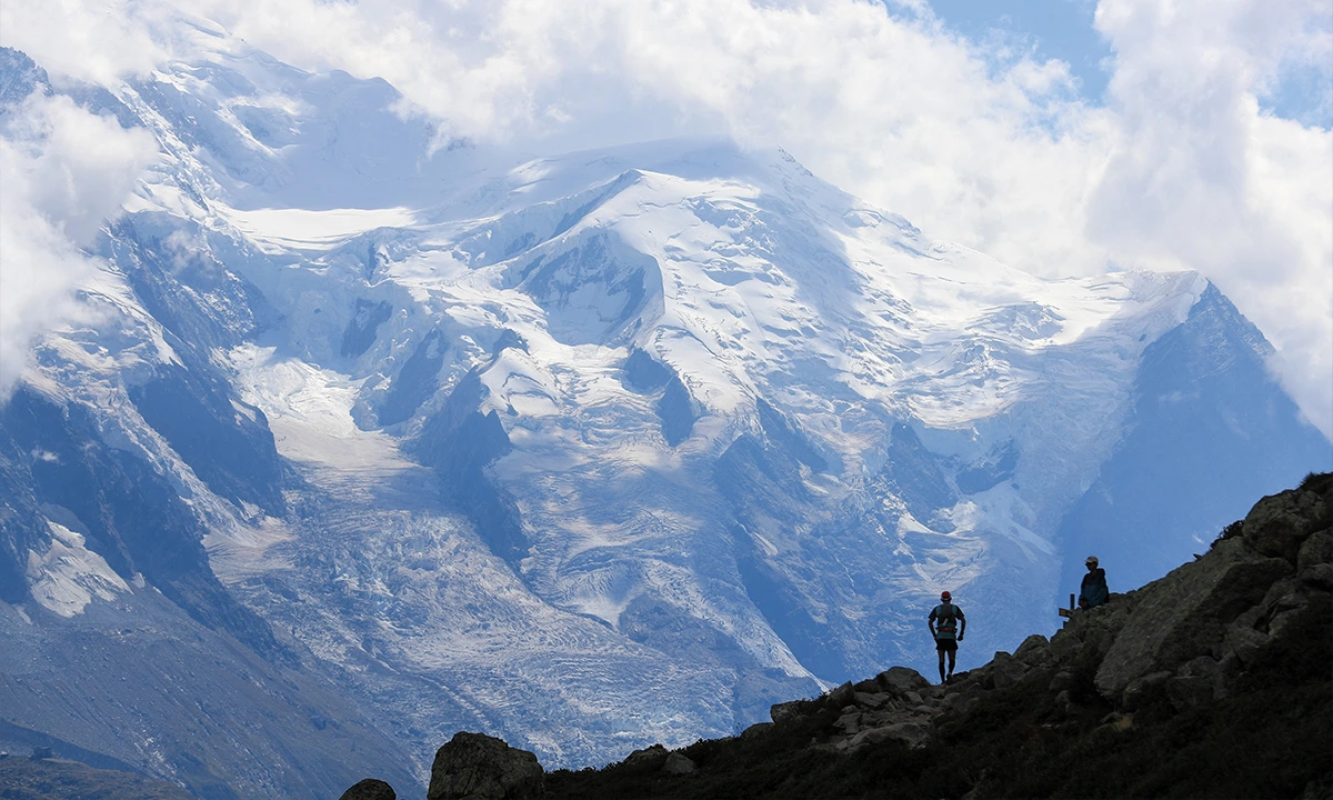 Paysage Mont-Blanc UTMB 2022