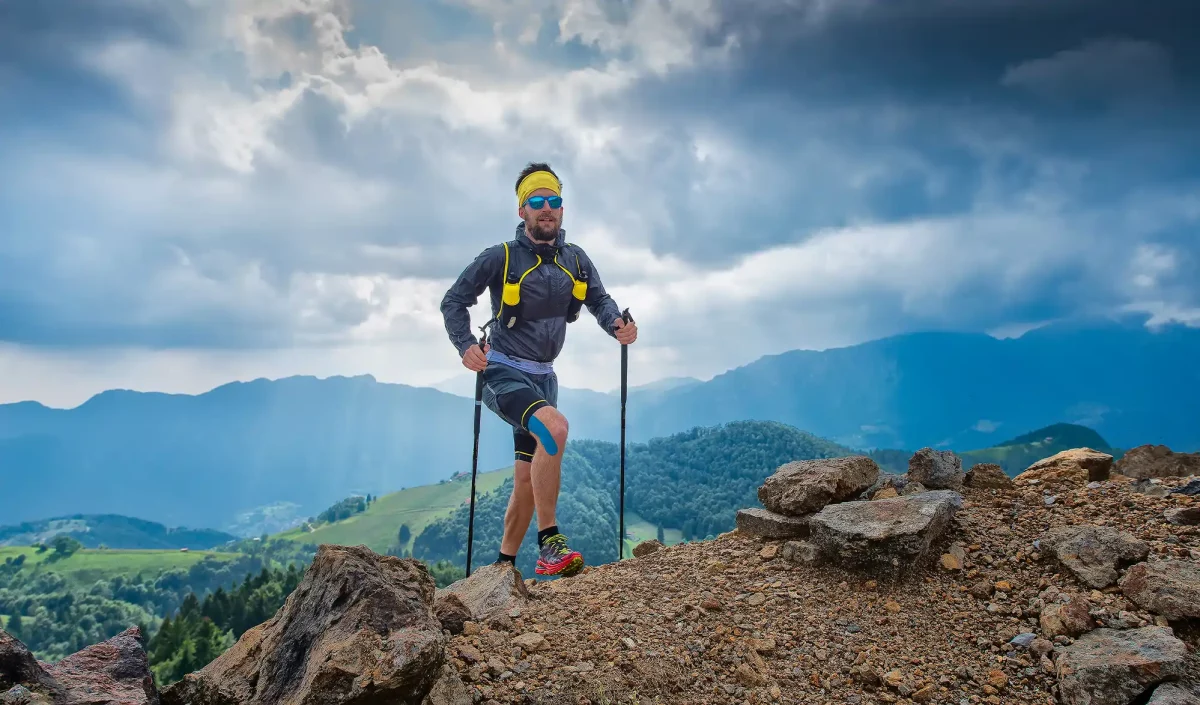 trail running avec batons