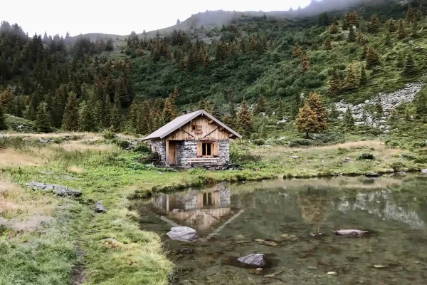 Chalet du leat, chaîne des Belledonne