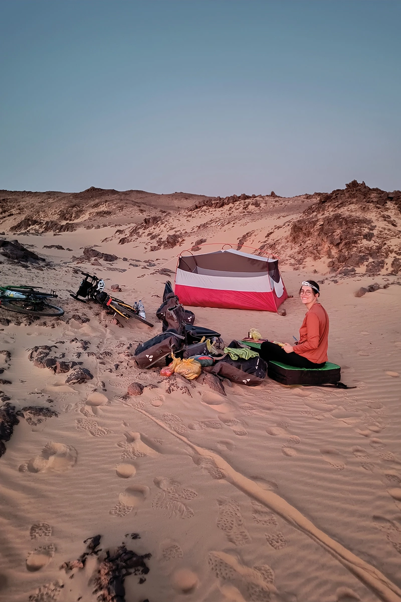 Traversée de l'Afrique à vélo pour grimper