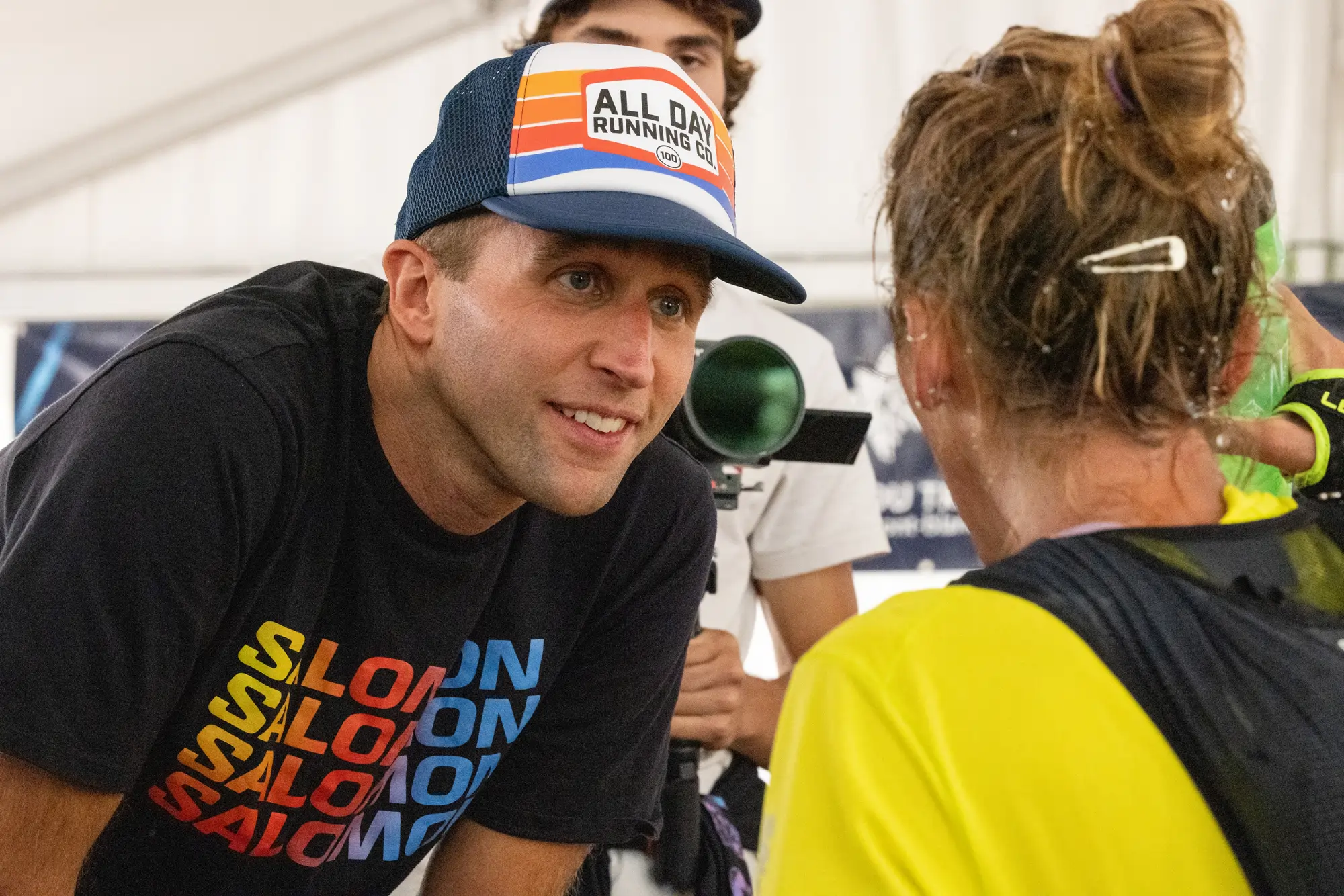 Courtney Dauwalter & Kevin Schmidt UTMB 2023 Trient