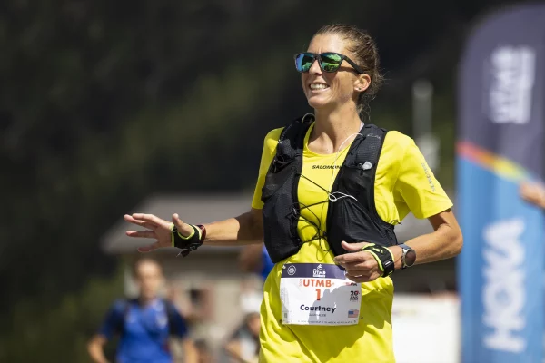 Courtney Dauwalter UTMB 2023 Trient