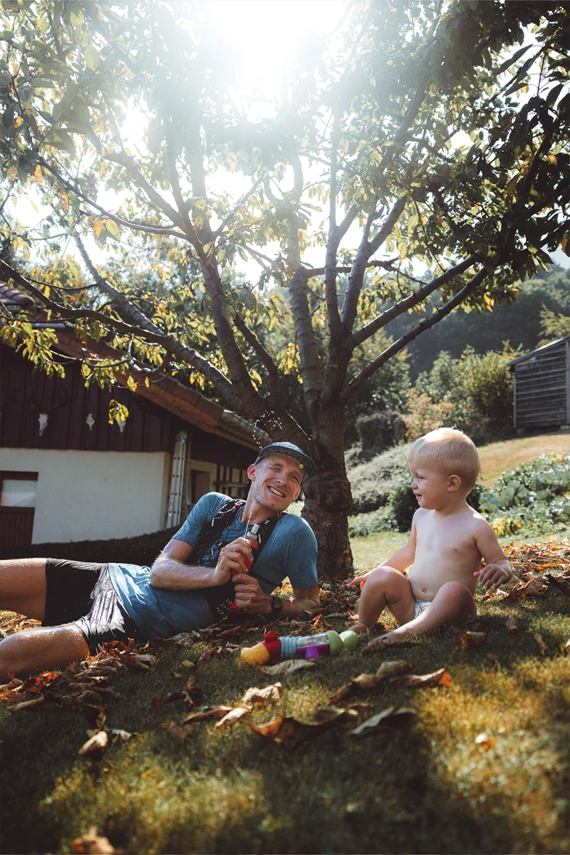 Aurelien Dunand-Pallaz, en famille