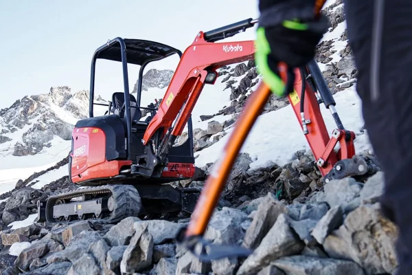 Chantier 3e tronçon La Grave