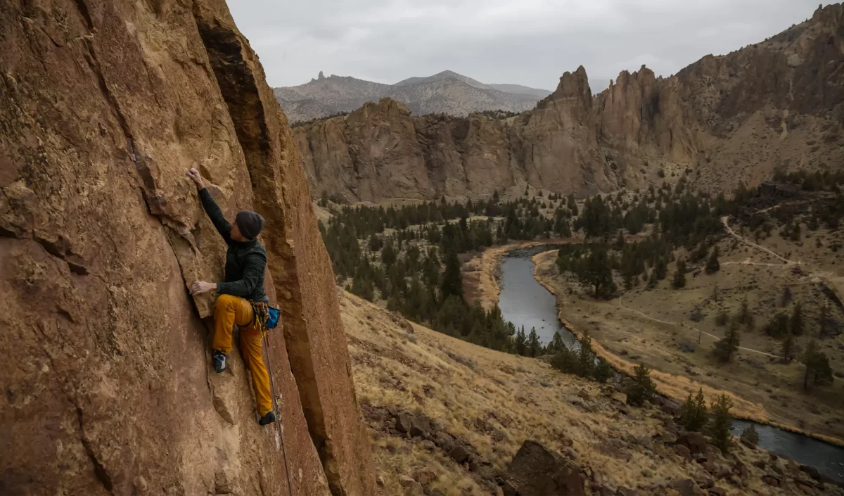 Grimpeur Smith Rock