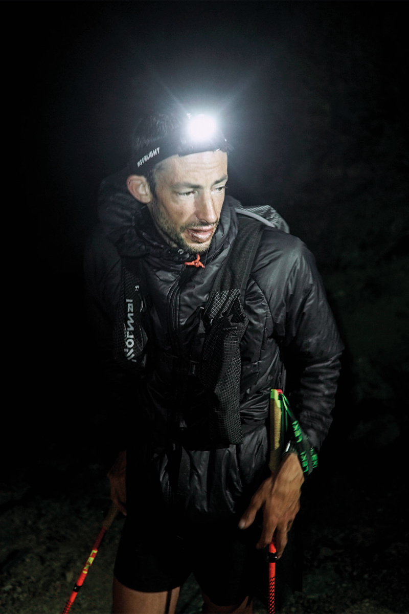 Kilian Jornet, 8 jours, 485,65 kilomètres, 177 sommets