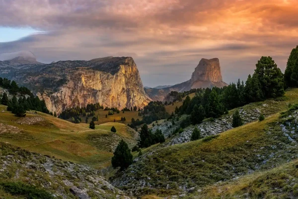 le Mont-Aiguille automne