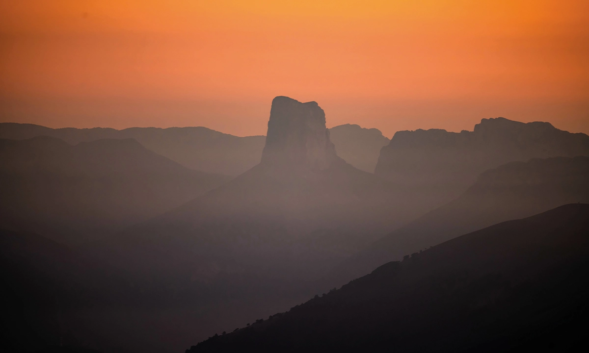 Le Mont-Aiguille automne