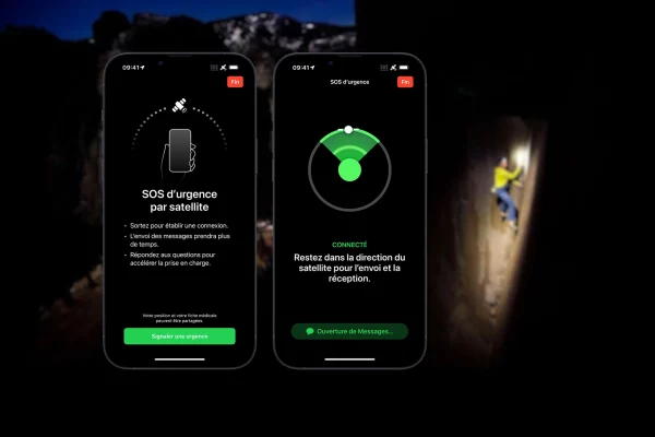 sos apple urgence satellite