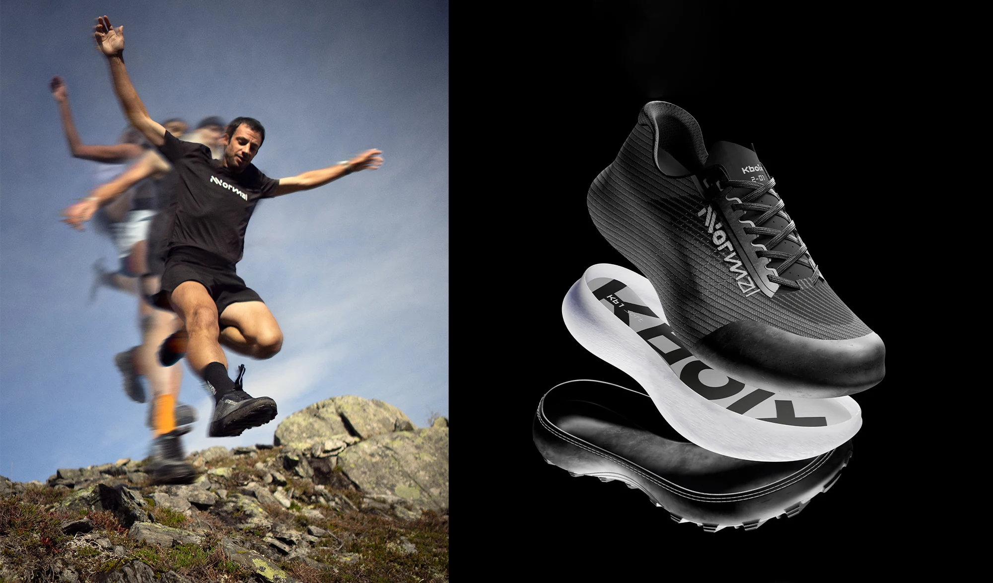 NNormal : Chaussures de trail running, vêtements et accessoires