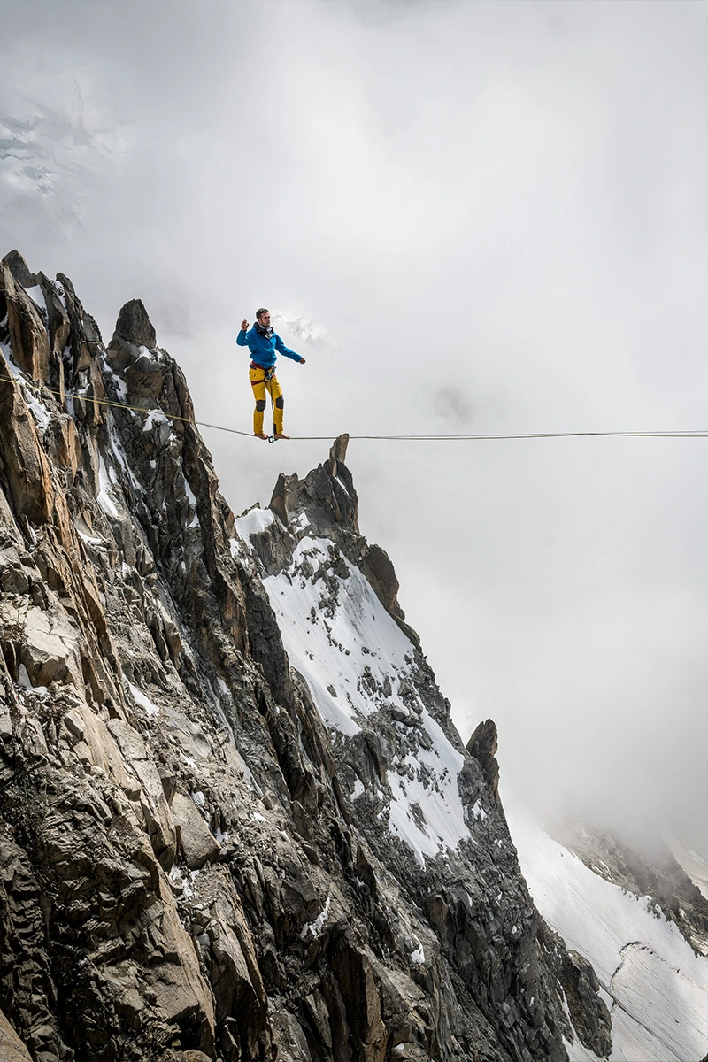 Nathan Paulin, un marcheur dans le ciel