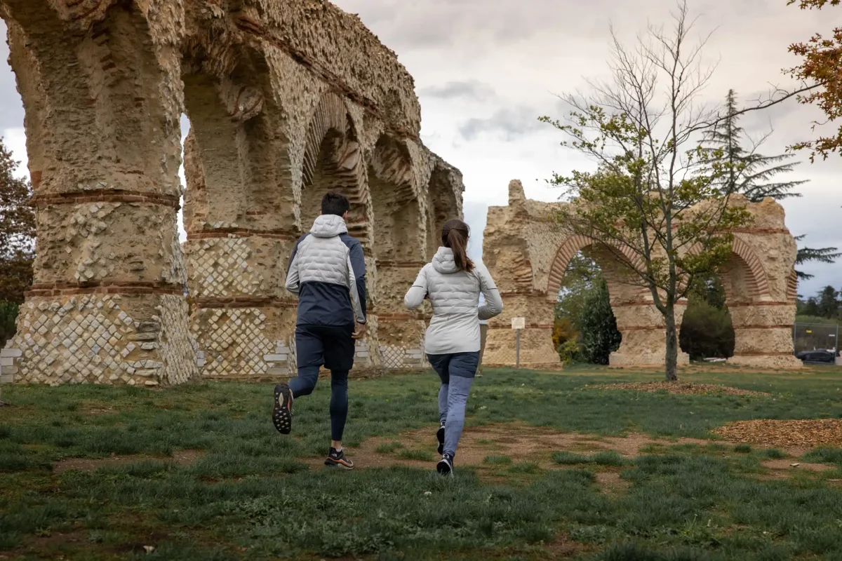 SaintéLyon coureurs reconnaissance parcours de jour