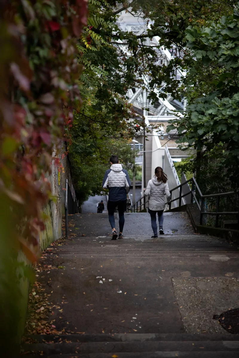 SaintéLyon coureurs reconnaissance parcours de jour