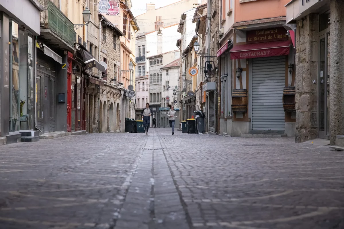 SaintéLyon coureurs reconnaissance parcours de jour