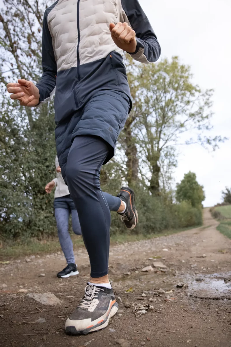 SaintéLyon coureurs reconnaissance parcours de jour