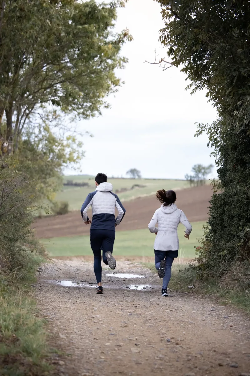 SaintéLyon coureurs reconnaissance parcours de jour